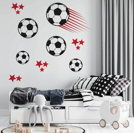 Football and Stars Set