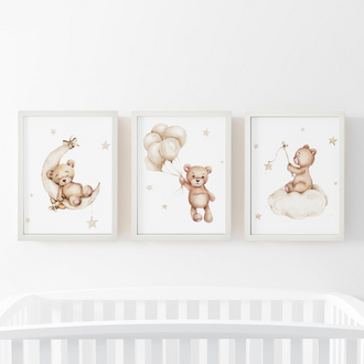 Teddy Bear Beige Set