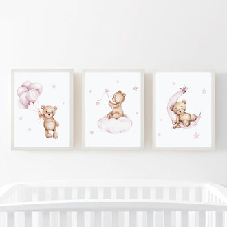 Teddy Bear Pink Set