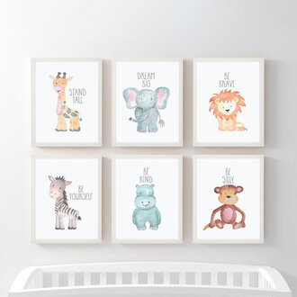 Safari Animals Cute Set