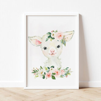 Flower Baby Lamb