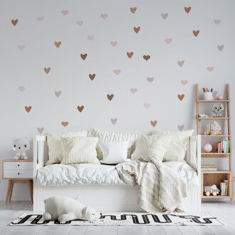 Pastel Nude Hearts