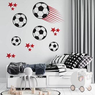 Football and Stars Set