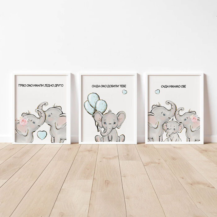 Elephant Family Set